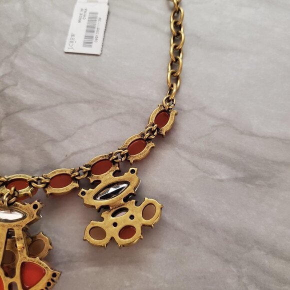 ✨ NEW J.Crew Rhinestone Crystal Cluster Stacked Statement Necklace ✨ - Picture 11 of 14